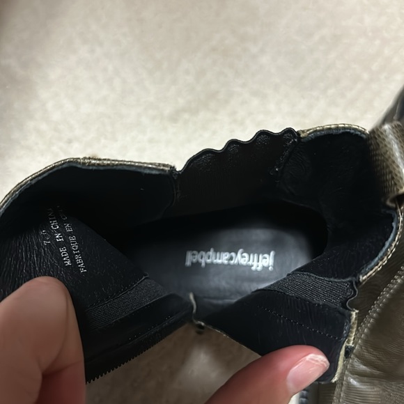 Jeffrey Campbell Green Square Toe Boots - Picture 4 of 4